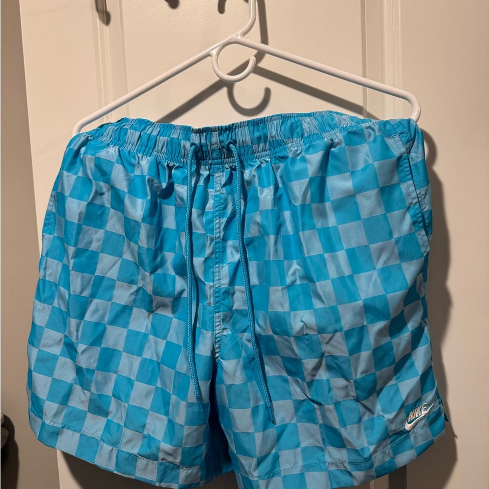 Blue Men’s Nike Flow Shorts